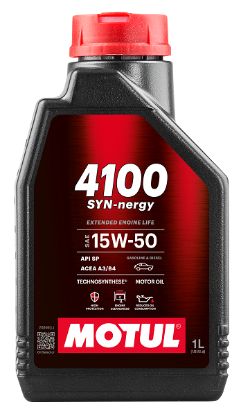 Олива моторна 4100 Syn-nergy 15W-50 1л