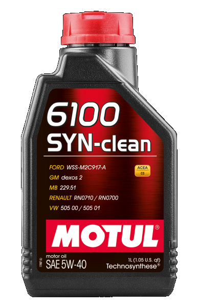 Олива моторна 6100 Syn-clean 5W-40 1л