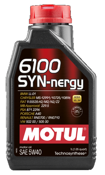Олива моторна 6100 Syn-nergy 5W-40 1л