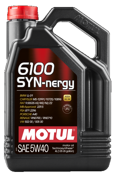 Олива моторна 6100 Syn-nergy 5W-40 4л