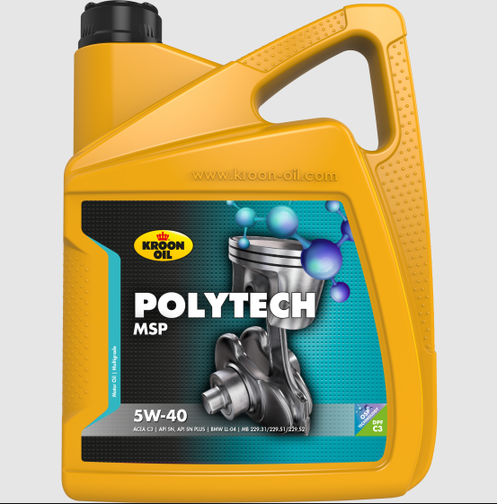 Олива моторна POLYTECH MSP 5W-40 5л