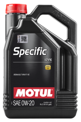 Олива моторна Specific 17 FE 0W-20 5л