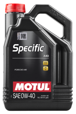 Олива моторна Specific A40 0W-40 5л