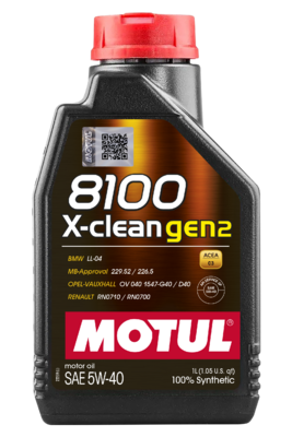 Олива моторна 8100 X-clean gen2 5W-40 1л