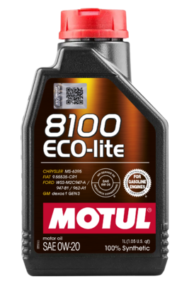 Олива моторна 8100 Eco-lite 0W-20 1л