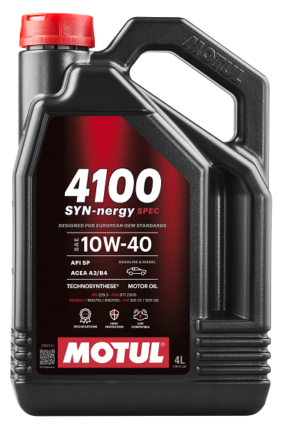 Олива моторна 4100 Syn-nergy Spec 10W-40 4л