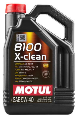 Олива моторна 8100 X-clean 5W-40 5л