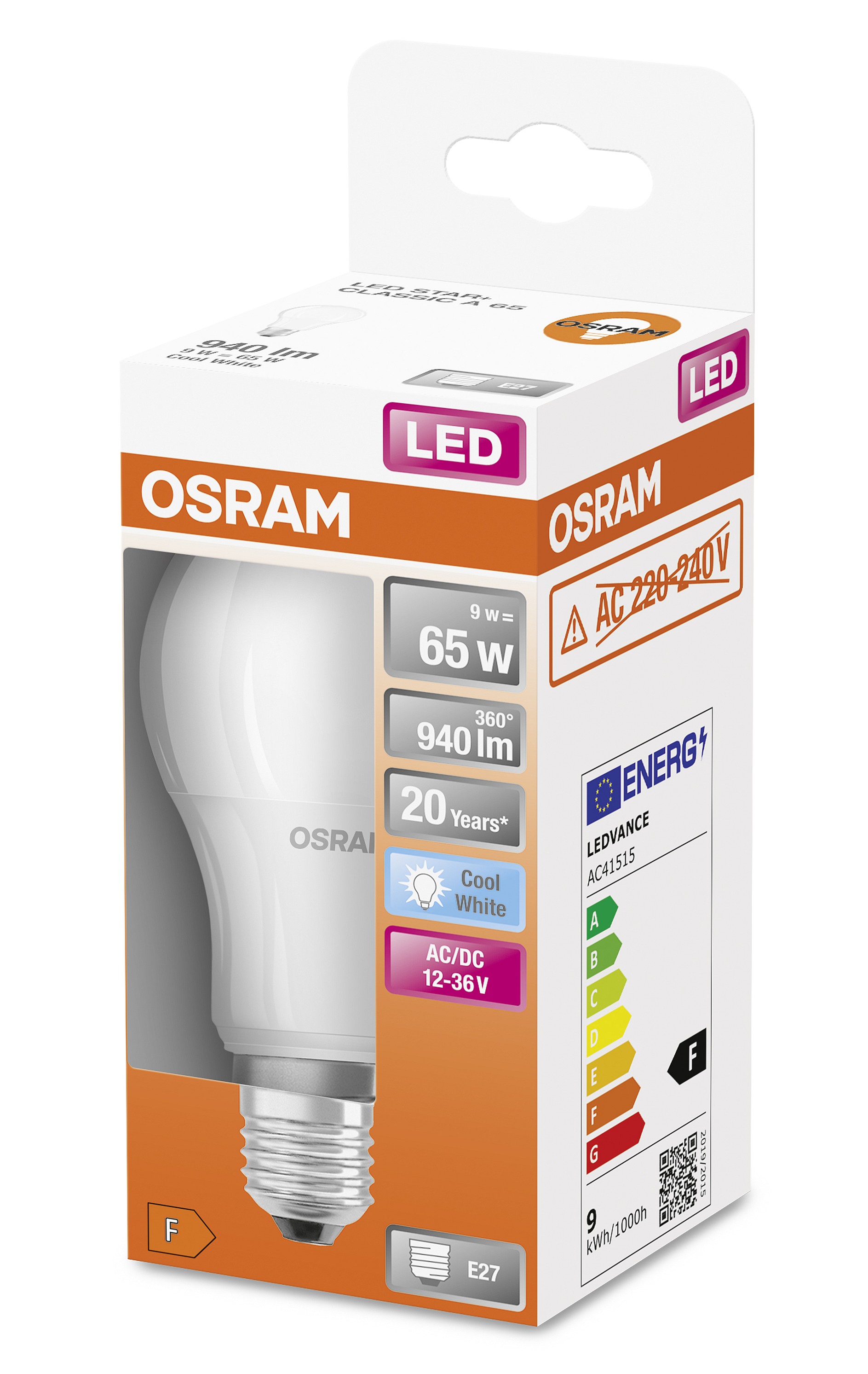 LED лампа побутова (8543709000)