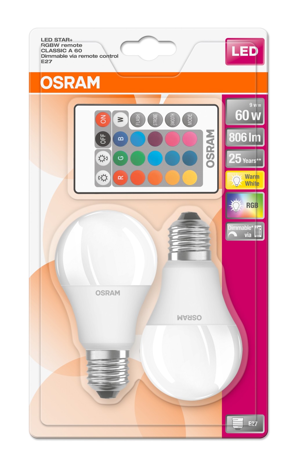 LED лампа побутова (8543709000)