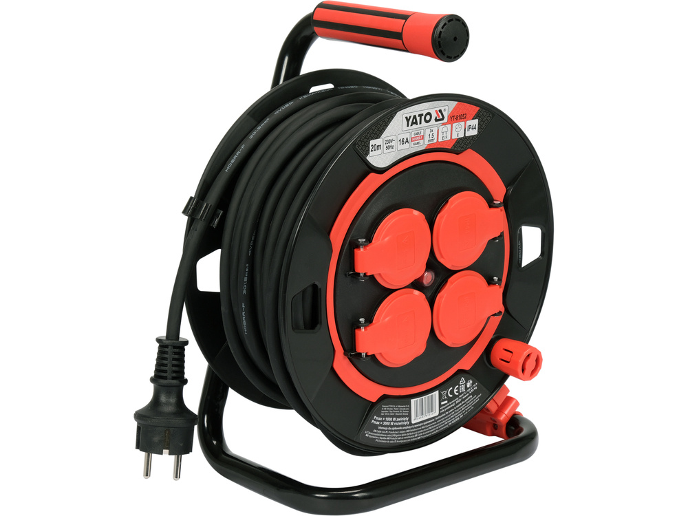 Подовжувач на котушці, 220V