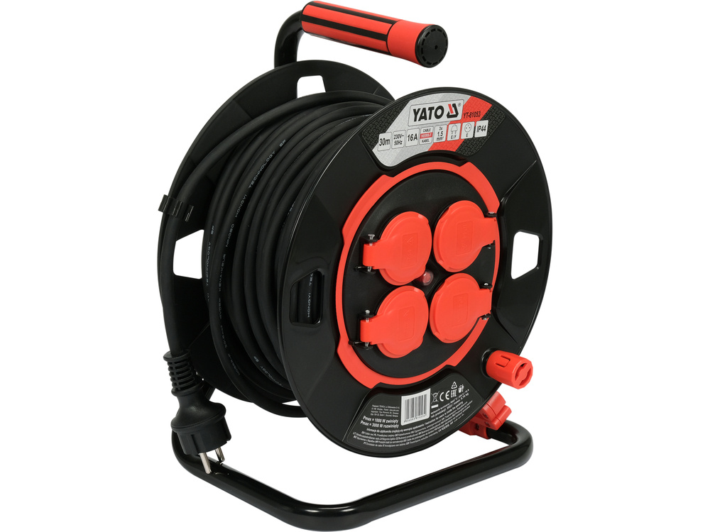 Подовжувач на котушці, 220V