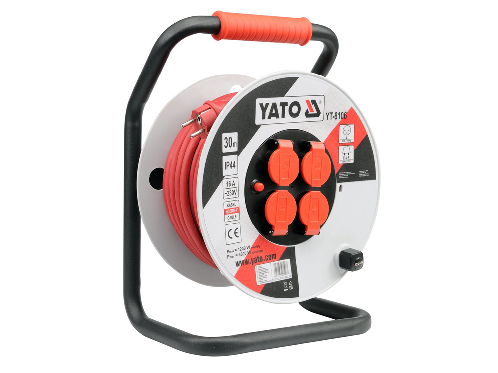 Подовжувач на котушці, 220V