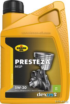 Олива моторна PRESTEZA MSP 5W-30 1л