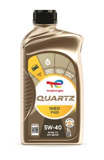 Олива моторна QUARTZ INEO FGO 5W-40 1л