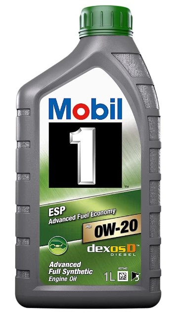 Олива моторна MOBIL1 0W20 1л
