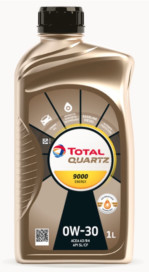 Олива моторна QUARTZ ENERGY 9000 0W-30 1л