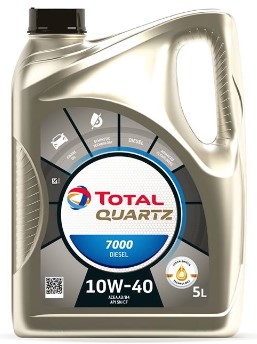 Олива моторна QUARTZ DIESEL 7000 10W-40 5л