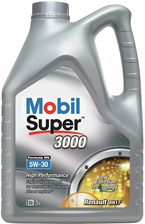 Олива моторна SUPER 3000 FORMULA RN 5W30 5л