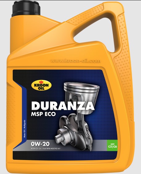 Олива моторна DURANZA MSP ECO 0W-20 5л