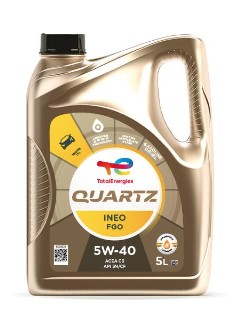 Олива моторна QUARTZ INEO FGO 5W-40 5л