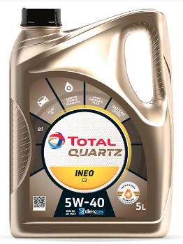Олива моторна QUARTZ INEO C3 5W-40 5л