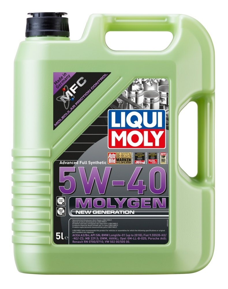 Олива моторна Molygen New Generation 5W-40 5л
