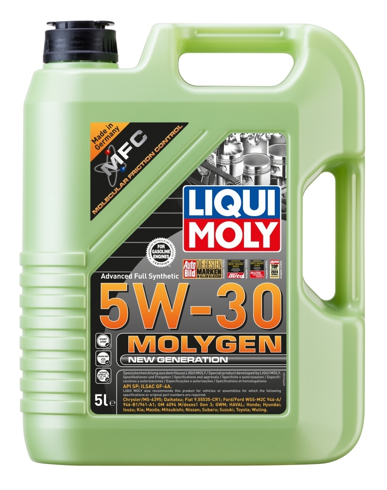 Олива моторна Molygen New Generation 5W-30 5л