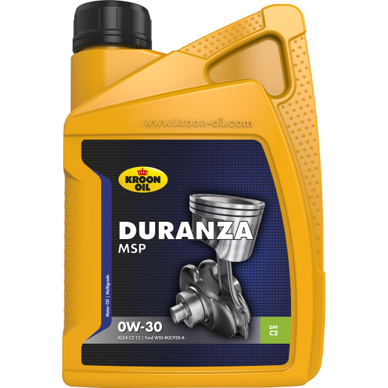 Олива моторна DURANZA MSP 0W-30 1л