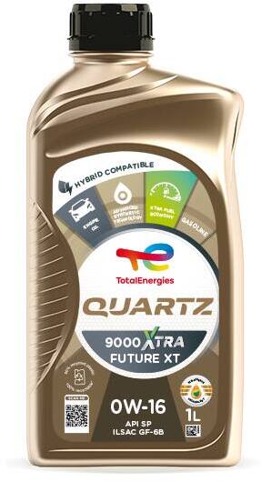 Олива моторна QUARTZ 9000 XTRA FUTURE XT 0W-16 1л