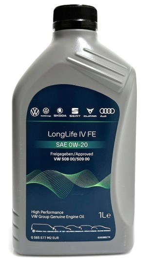 Олива моторна VAG LONGLIFE IV 0W-20 1л