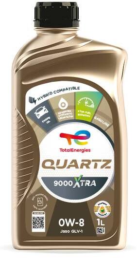 Олива моторна QUARTZ 9000 XTRA 0W-8 1л