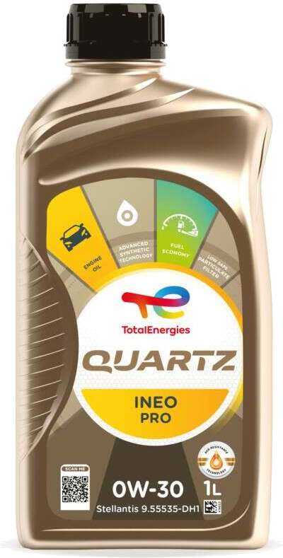 Олива моторна QUARTZ INEO PRO 0W-30 1л