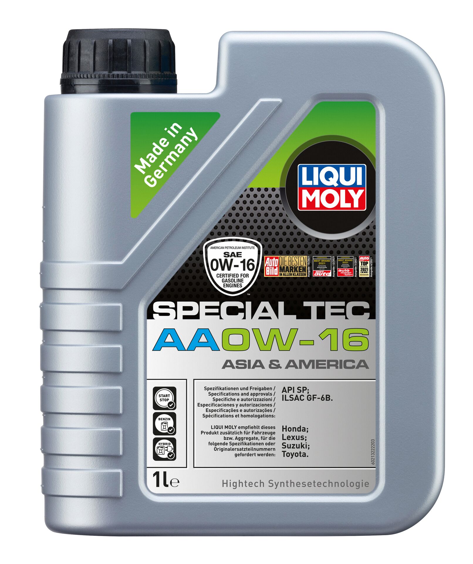 Олива моторна SPECIAL TEC AA 0W-16 1л