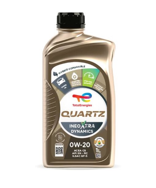 Олива моторна QUARTZ INEO XTRA DYNAMICS 0W-20 1л