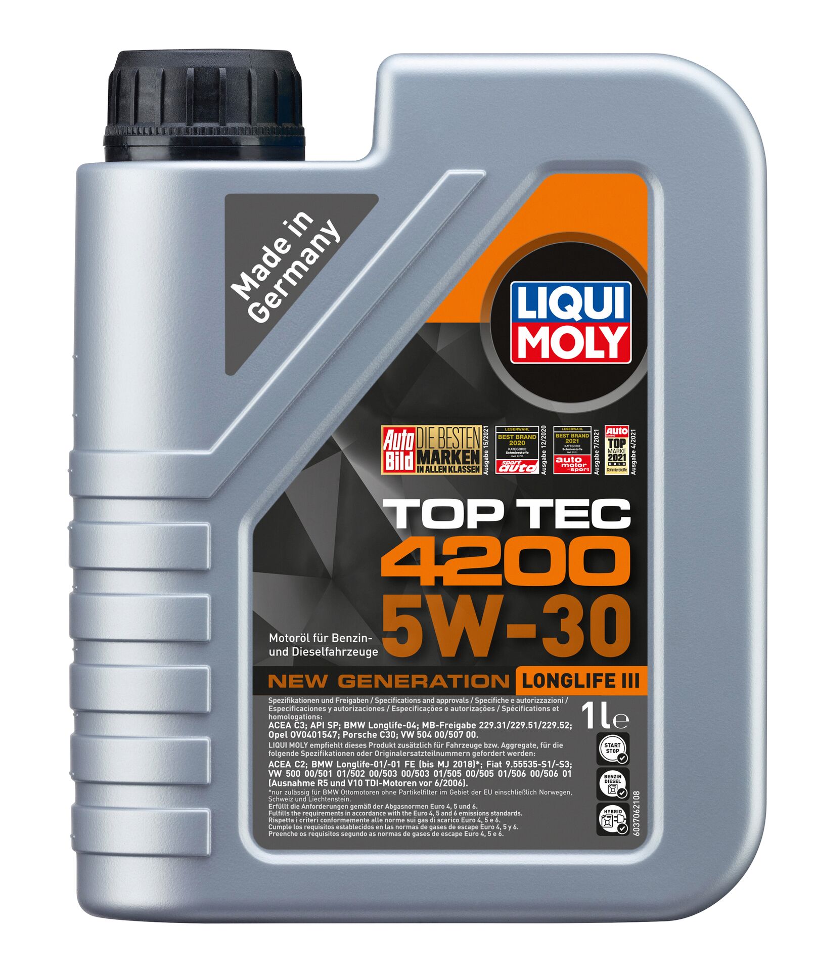 Олива моторна Top Tec 4200 5W-30 1л