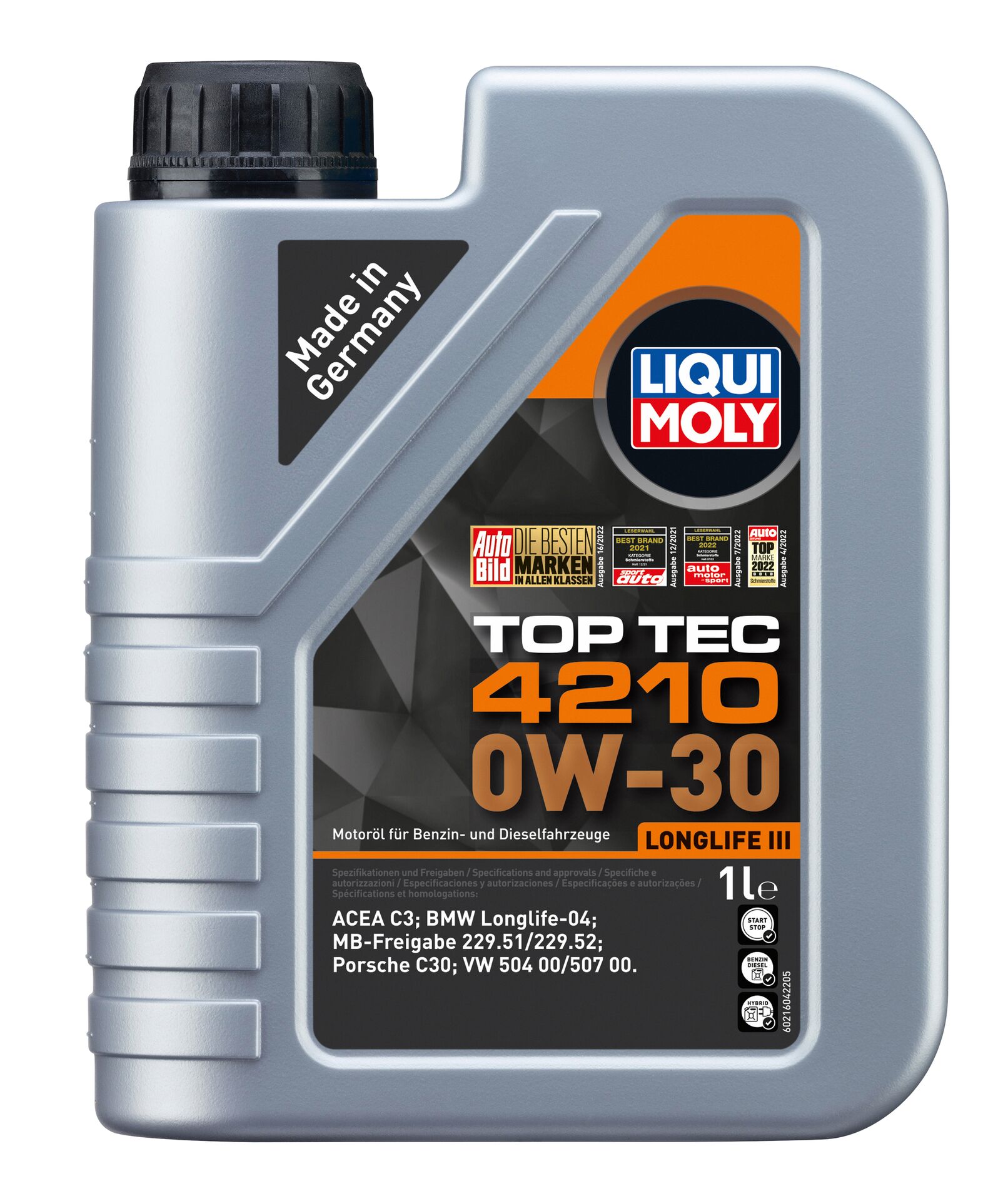 Олива моторна Top Tec 4210 0W-30 1л
