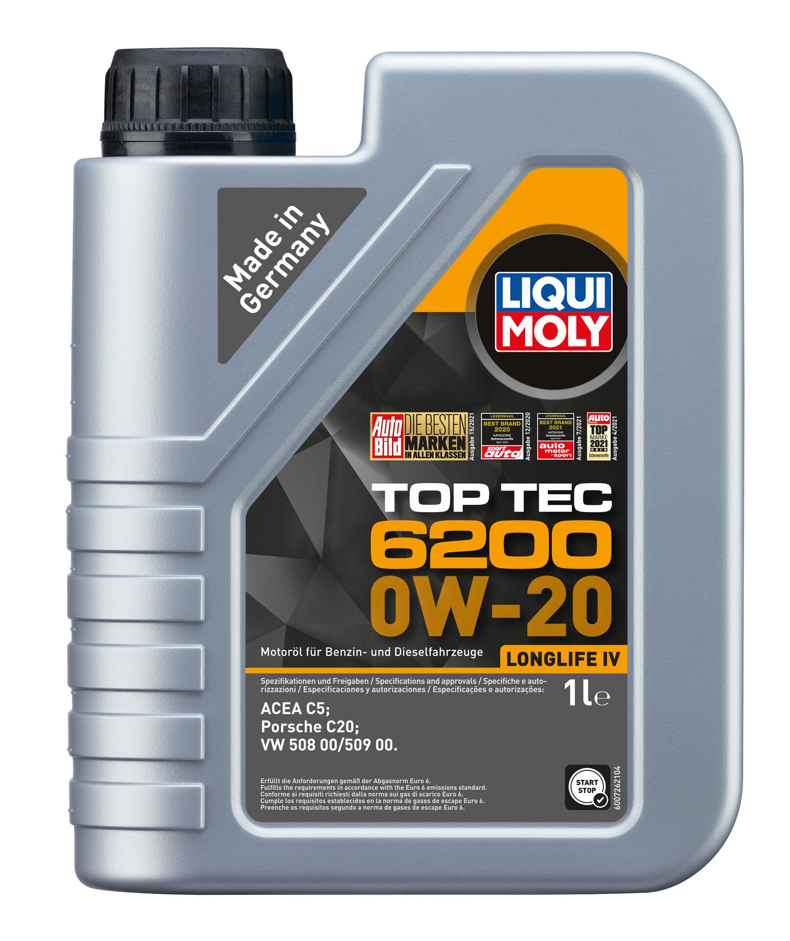 Олива моторна TOP TEC 6200 0W-20 1л
