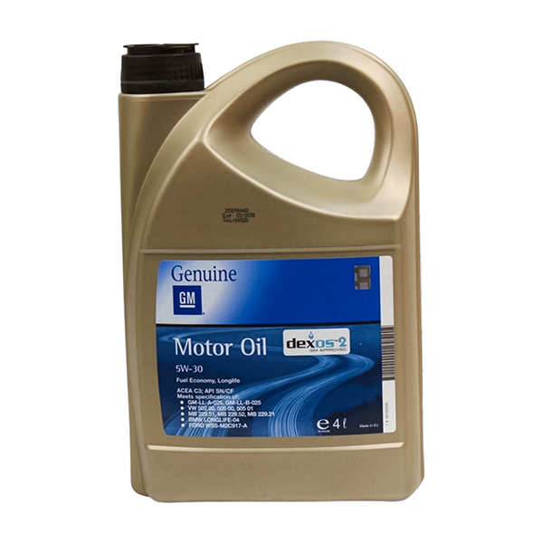 Олива моторна GM DEXOS 2 5W-30 4л