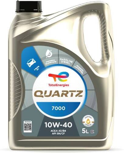 Олива моторна QUARTZ 7000 10W-40 5л