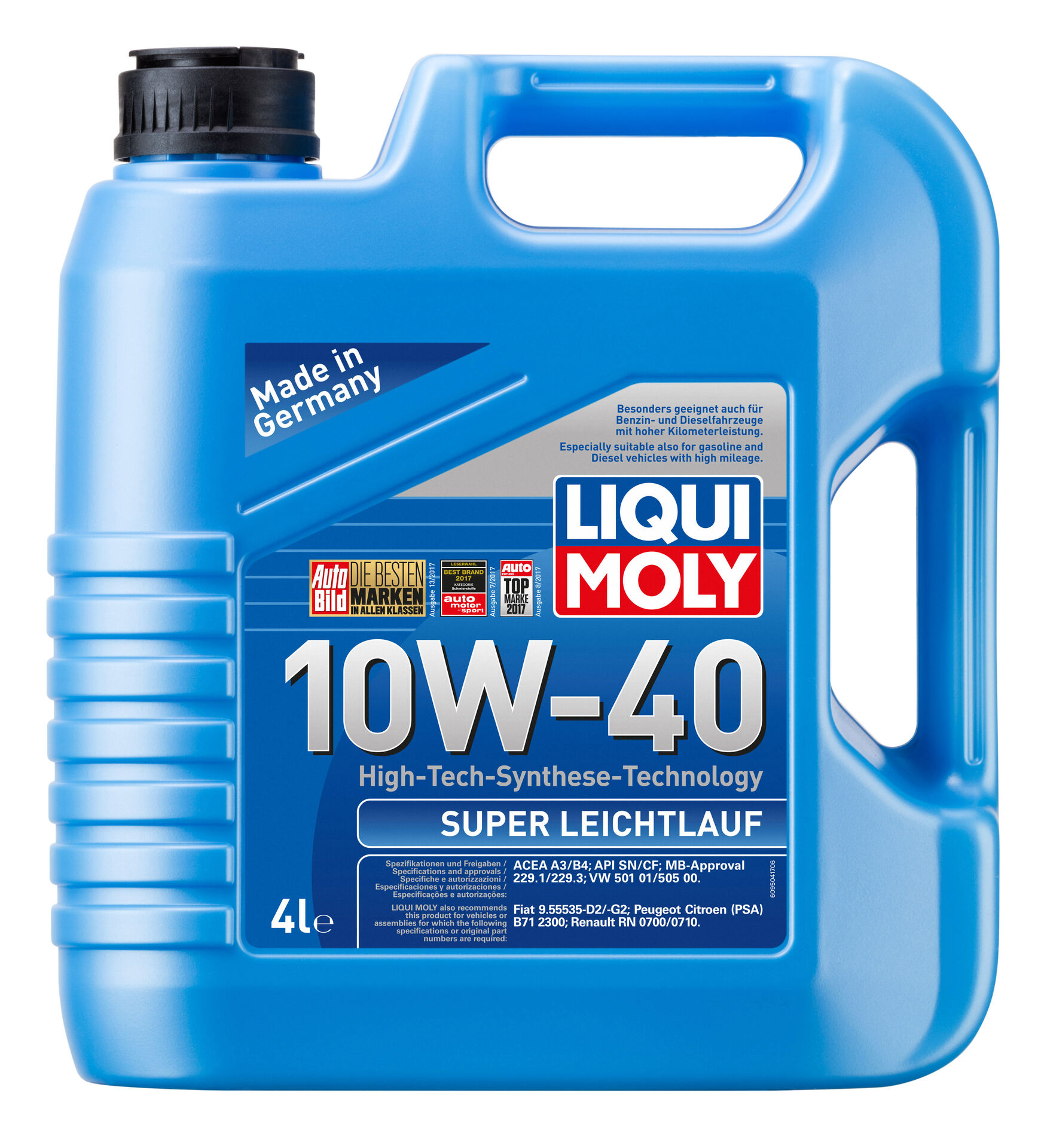 Олива моторна Super Leichtlauf 10W-40 4л