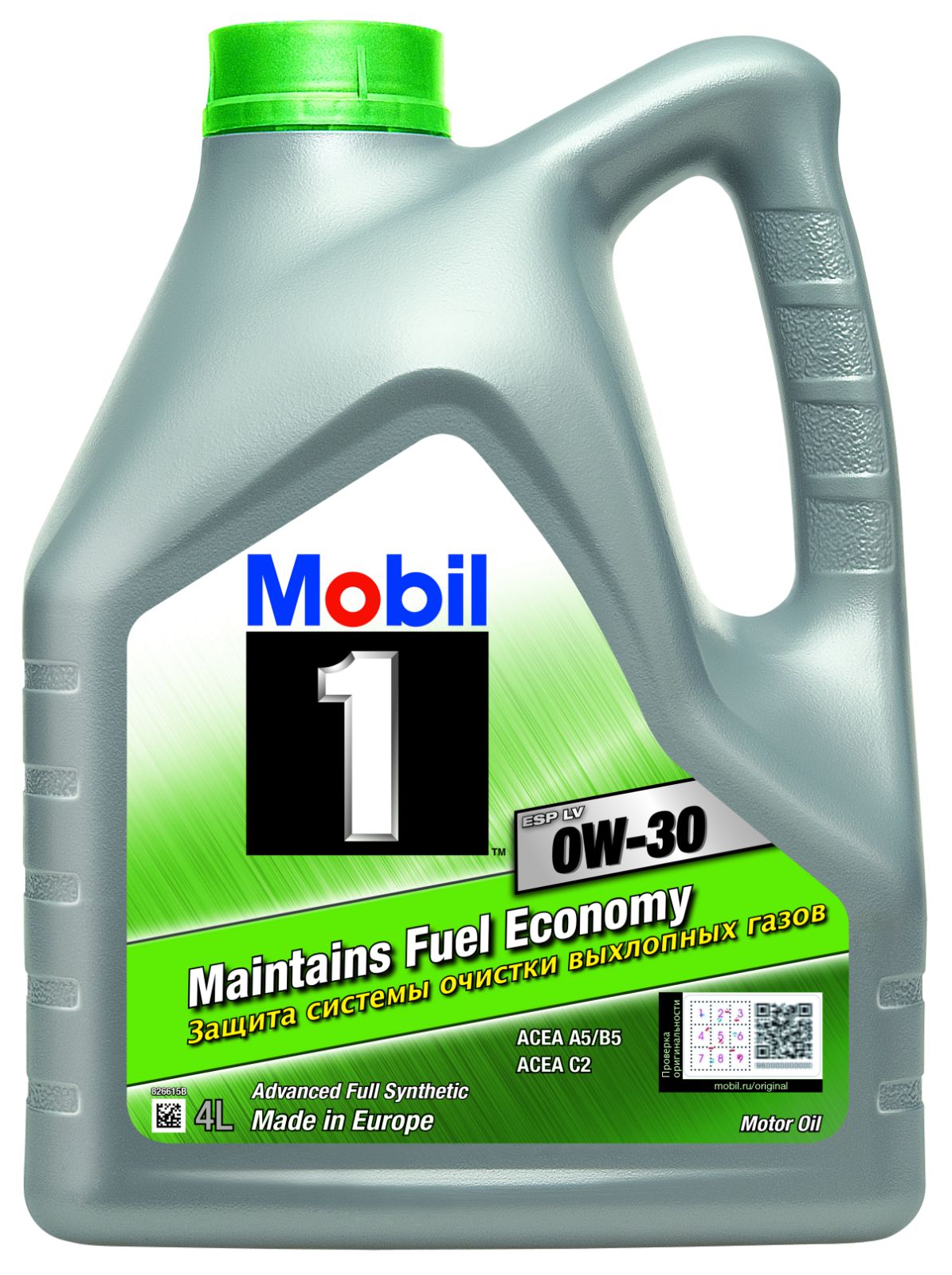 Олива моторна MOBIL1 ESP LV 0W30 4л