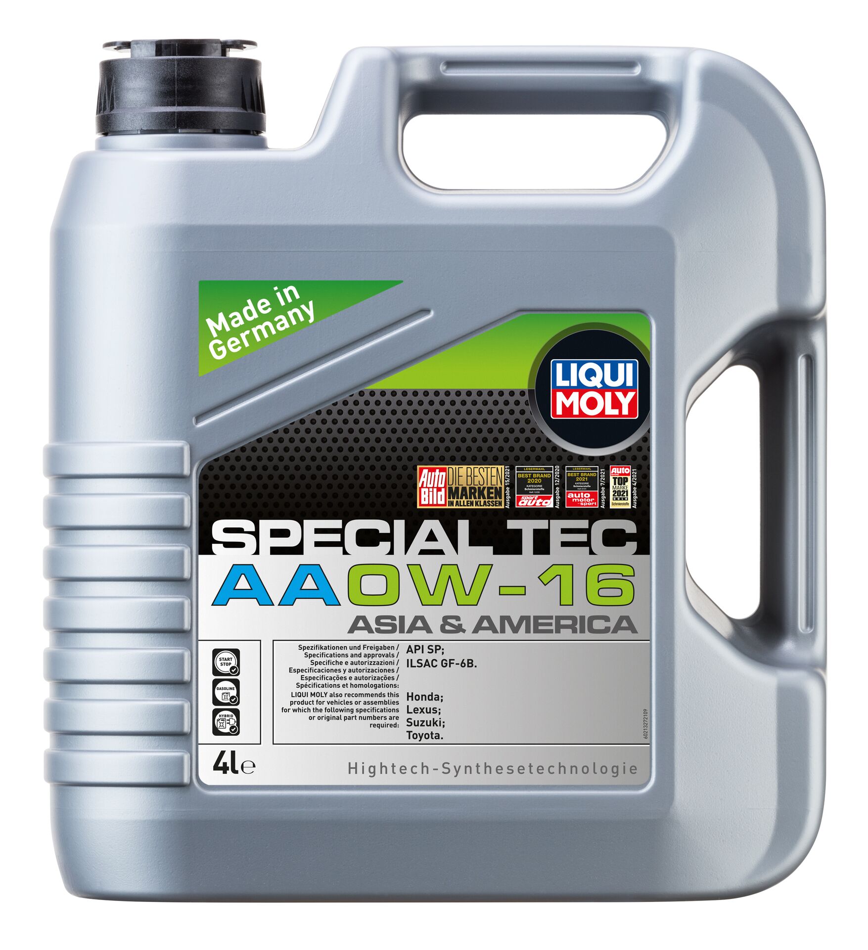 Олива моторна SPECIAL TEC AA 0W-16 4л
