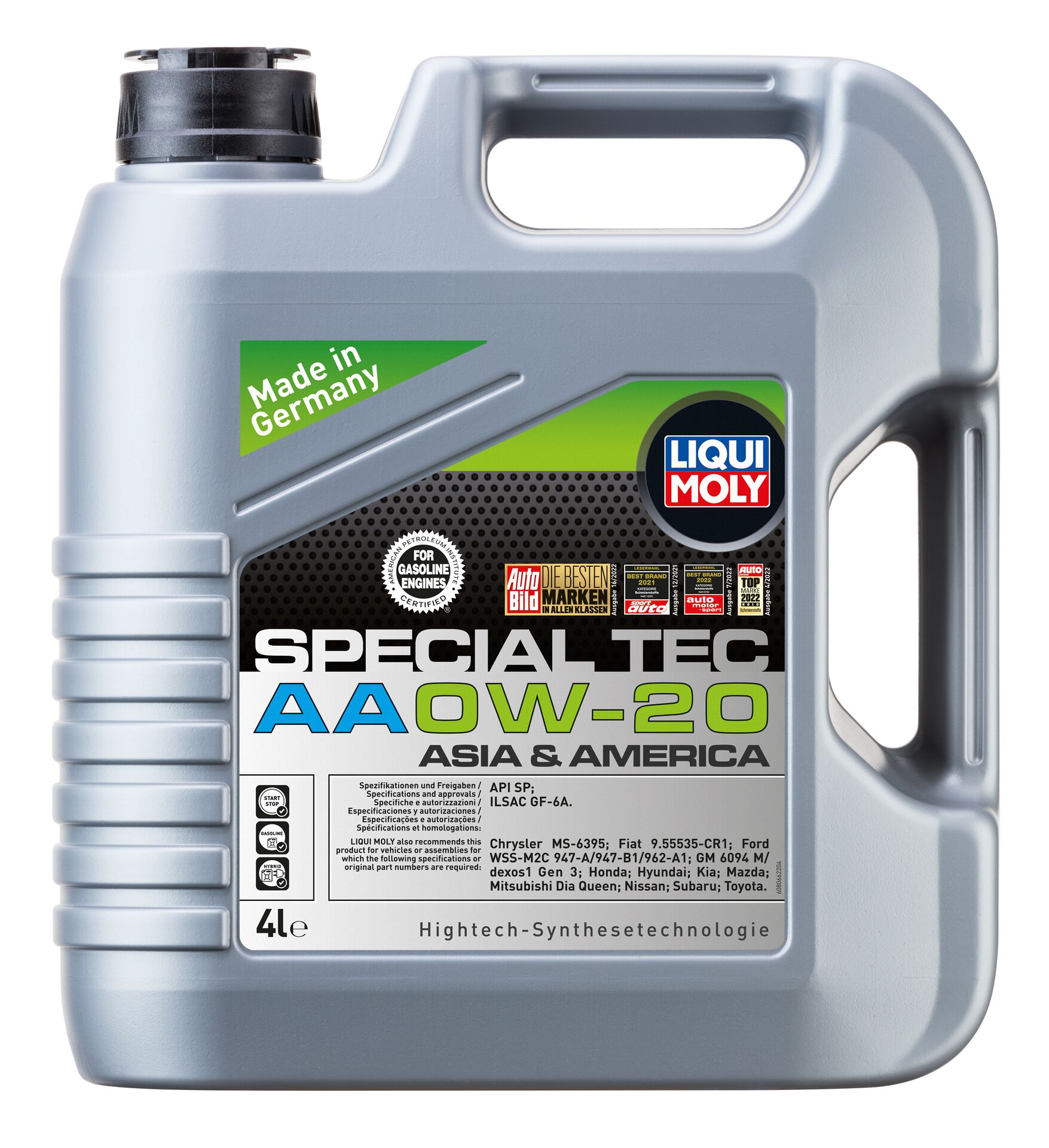 Олива моторна Special Tec AA 0W-20 4л