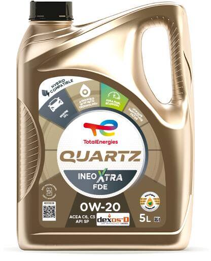 Олива моторна QUARTZ INEO XTRA FDE 0W-20 5л