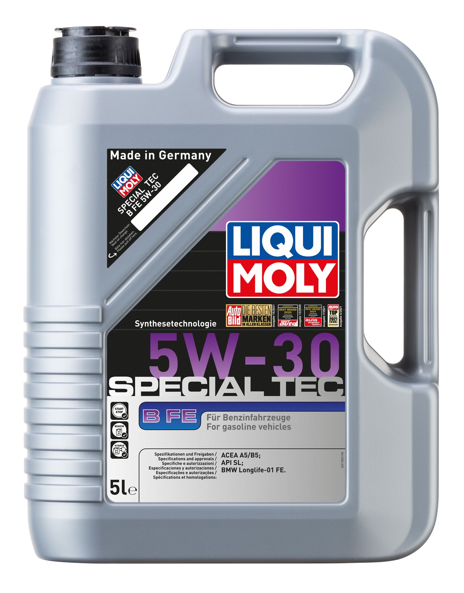 ОЛИВА МОТОРНА SPECIAL TEC B FE 5W-30 5Л