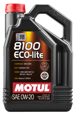 Олива моторна 8100 Eco-lite 0W-20 5л