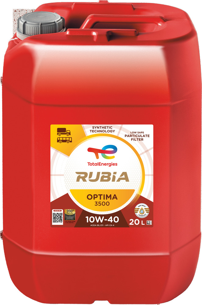 Олива моторна RUBIA OPTIMA 3500 10W-40 20л