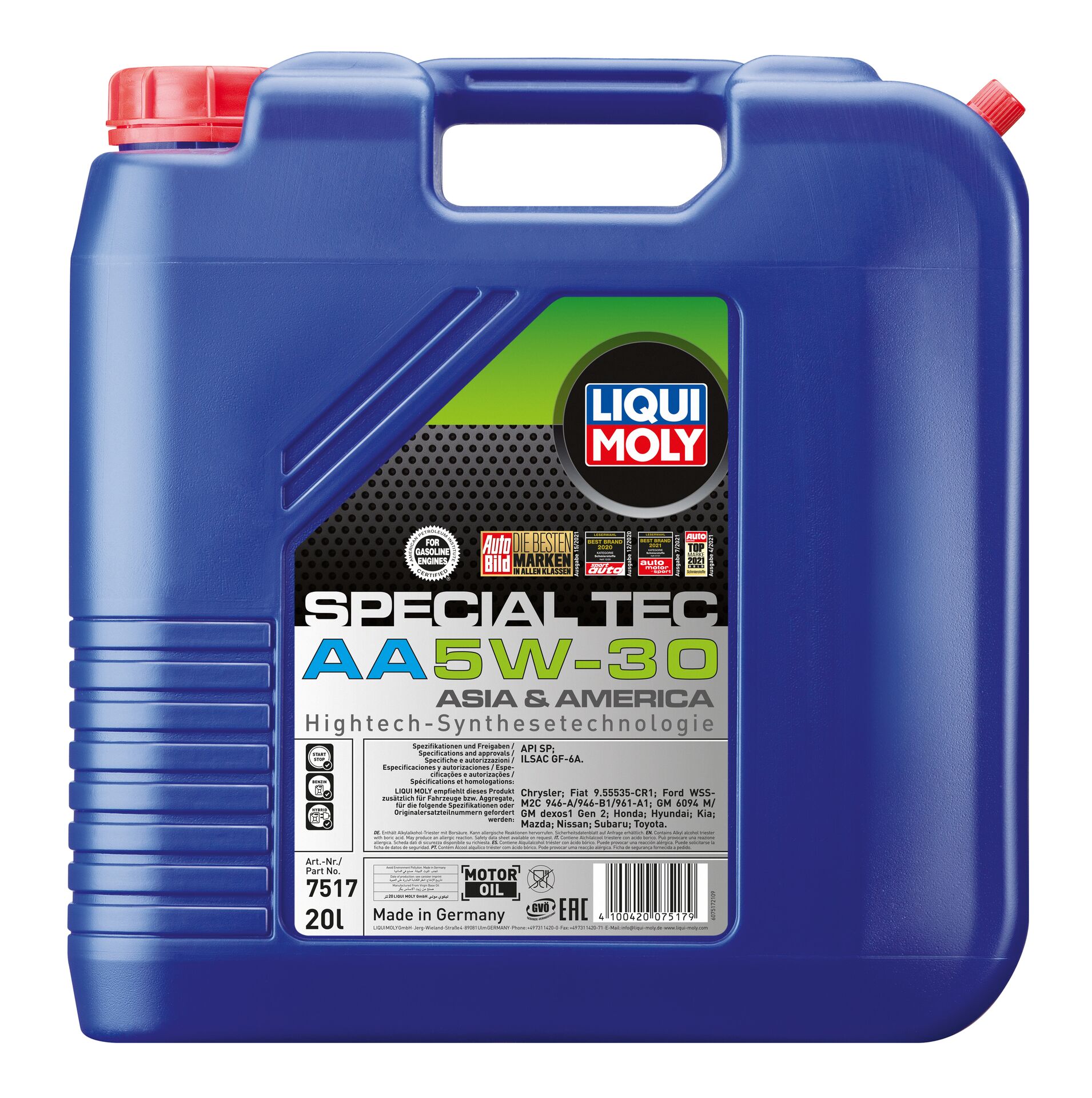 Олива моторна Special Tec AA 5W-30 20л