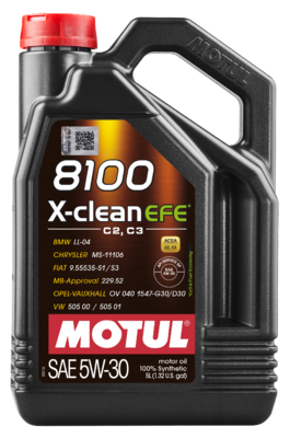 Олива моторна 8100 X-clean EFE 5W-30 5л