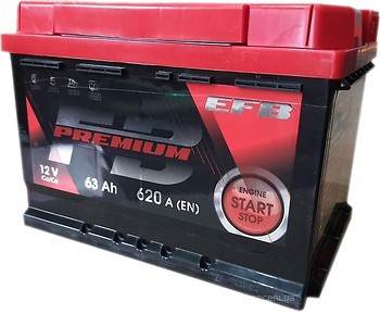 Акумулятор Fire Ball EFB Premium 6СТ-63 (правий +)